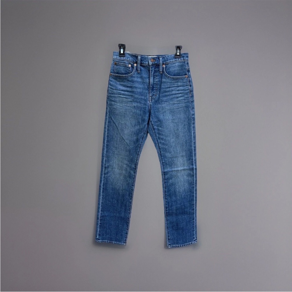 NWT Madewell Classic Straight Jeans Full Length Size 26